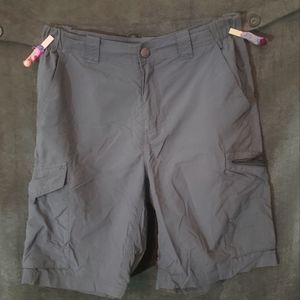 Columbia gray shorts 30W 10L